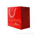 Customized Size Design Advance Clothing Shopping Paper Bag